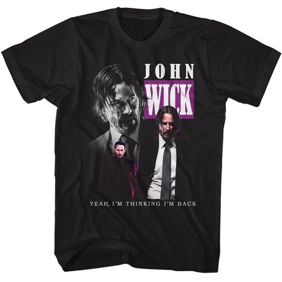 John Wick Triple Wick Meme Funny Movie Fan Gift Graphic Keanu Reeves T-Shirt 79 - Picture 1 of 6